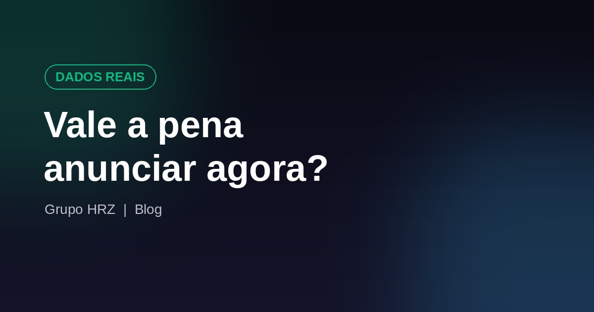 Vale a pena anunciar no ChatGPT agora? O que os dados reais mostram (sem hype)